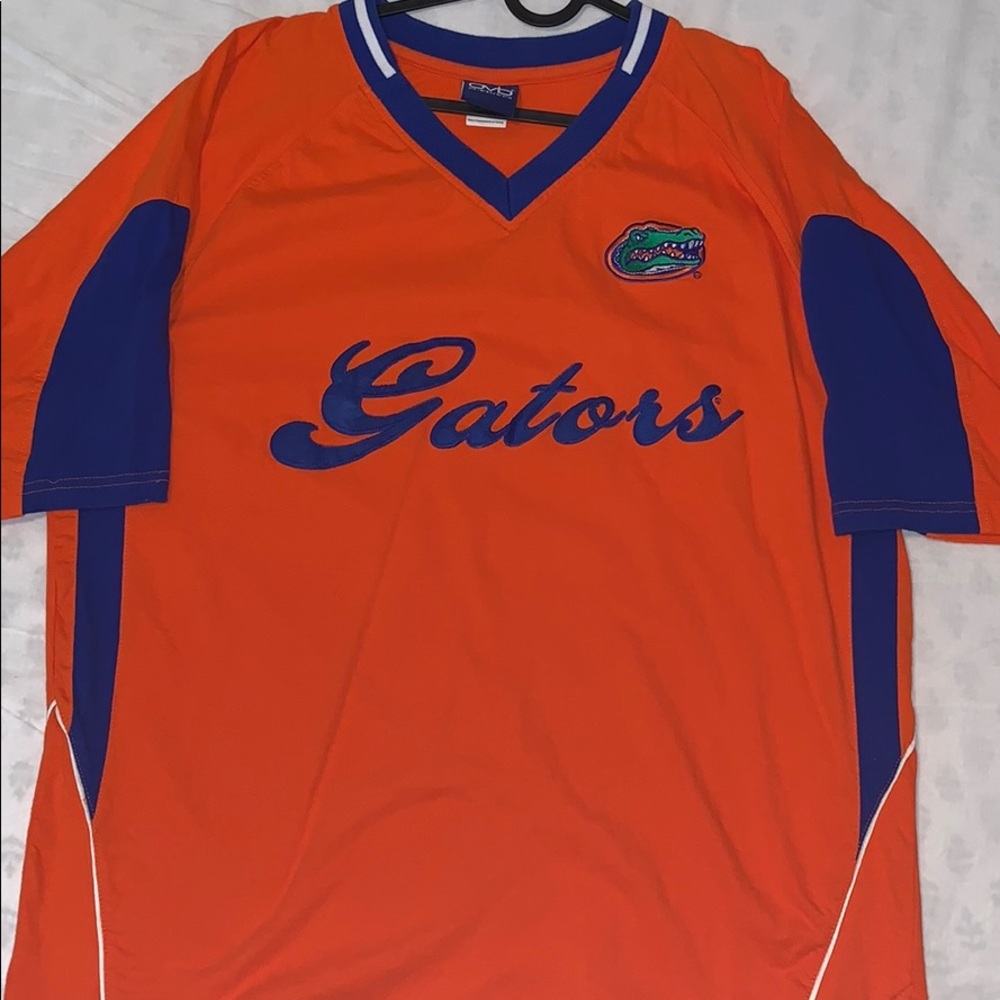 Vintage Florida Gators jersey style t-shirt.